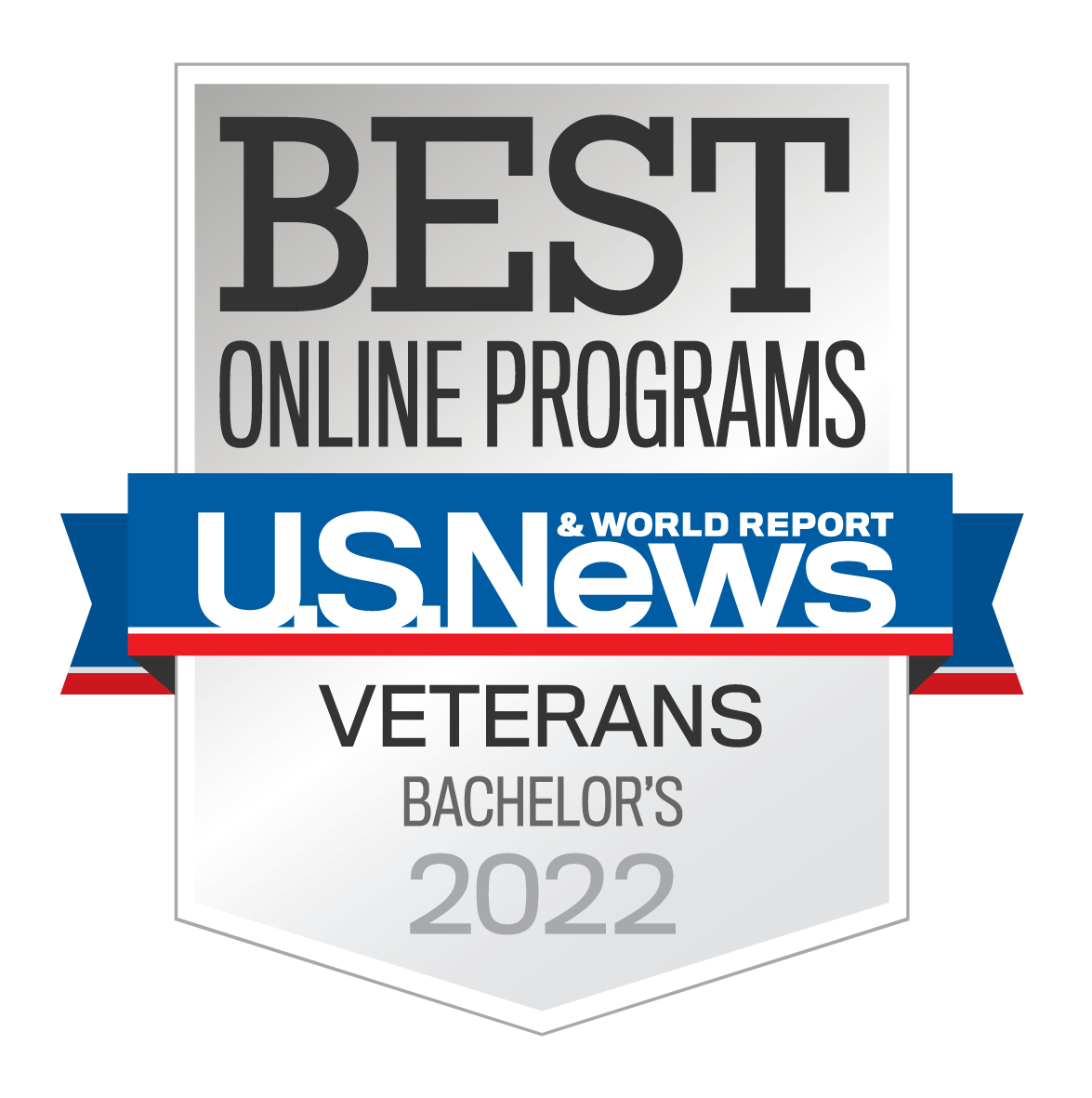 Badge Online Programs Veterans Bachelors Year 2022